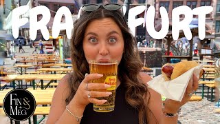 48 HOURS IN FRANKFURT GERMANY Interrailing Germany Travel Vlog [upl. by Gabi]