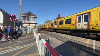 Birkdale Level Crossing Merseyside [upl. by Ailey796]