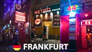 🇩🇪 FRANKFURT RED LIGHT DISTRICT 2023 [upl. by Cordeelia]