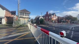 Birkdale Level Crossing Merseyside [upl. by Arok]