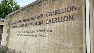 Caerleon Roman Fortress amp Baths  Including Caerleon Wood Sculptures [upl. by Aihcela]