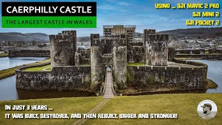 Caerphilly Castle  The Largest in Wales 2nd in Britain [upl. by Etteiluj401]