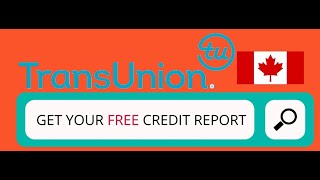 Get your CREDIT REPORT for FREE from TransUnion [upl. by Etnud]