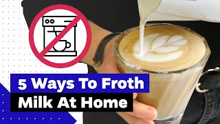 How To Froth Milk At Home Best Milk Frothers Review [upl. by Radford338]