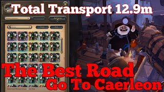 The best road go to caerleon bring 129m total loot • Albion online albiononline [upl. by Lempres926]